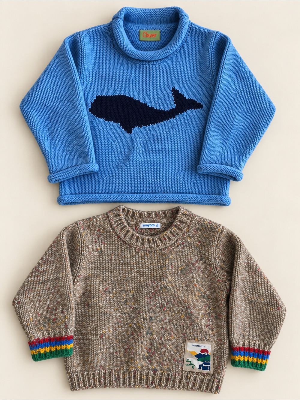 Kids Mayoral and Claver sweater bundle size 2T and 3T